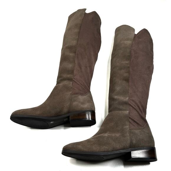 Lucky Brand Brown Over the Knee Boots - Picture 6 of 12